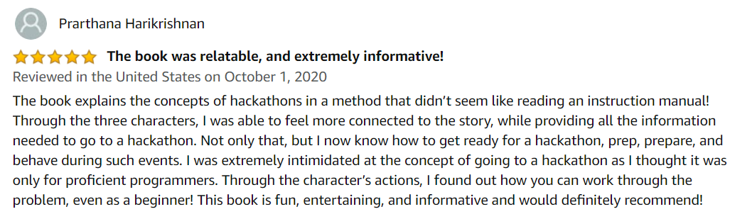 Project Hackathon Book Review